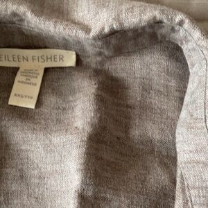 Eileen Fisher Heathered Gray Knit Top